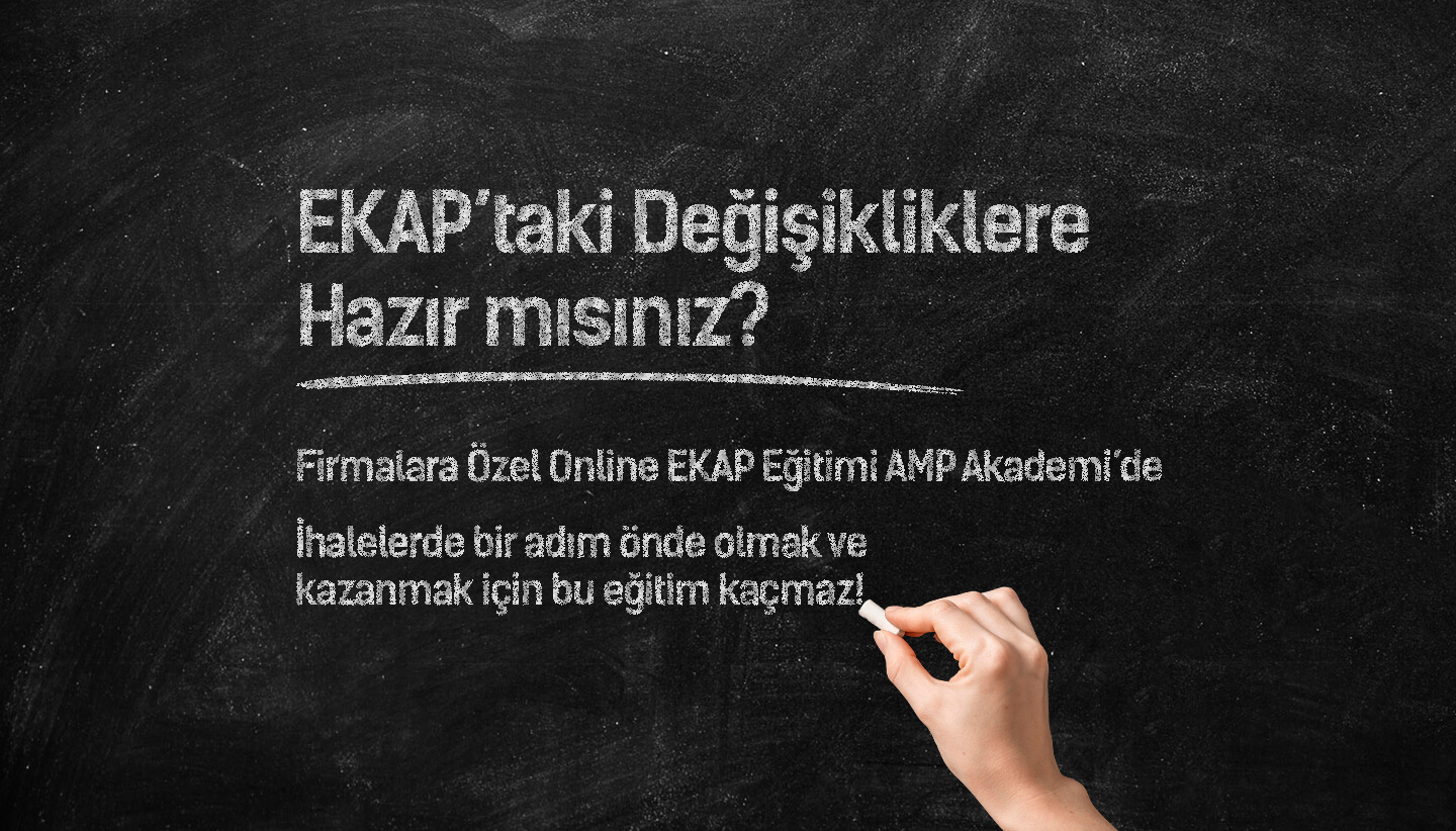 Firmalar için Online EKAP Eğitimi AMP Akademi'de